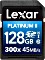 Lexar Platinum II 300x R45/W20 SDXC 128GB, UHS-I, Class 10 (LSD128BBEU300)