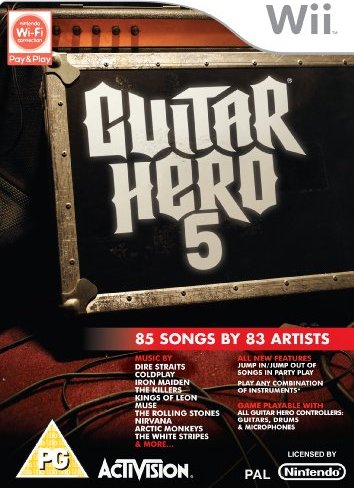 Guitar Hero 5 - nur Software (Wii)