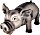 Trixie świnia, latex, 17cm (35490)