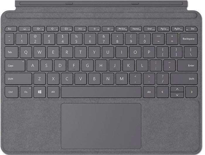 Microsoft Surface Go 2 Signature Type Cover, Platin, EN, Business