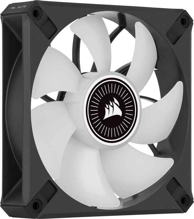 Corsair ML Series iCUE ML120 RGB Elite Triple Fan Kit, schwarz, LED-Steuerung, 120mm, 3er-Pack