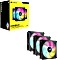 Corsair ML Series iCUE ML120 RGB Elite Triple Fan Kit, schwarz, LED-Steuerung, 120mm, 3er-Pack Vorschaubild