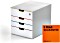 Durable pudełko z szufladami Varicolor Mix 4 Safe (762627)