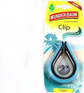 Wunderbaum® 3 Stück Clip Tropical Lufterfrischer Autoduft Duft