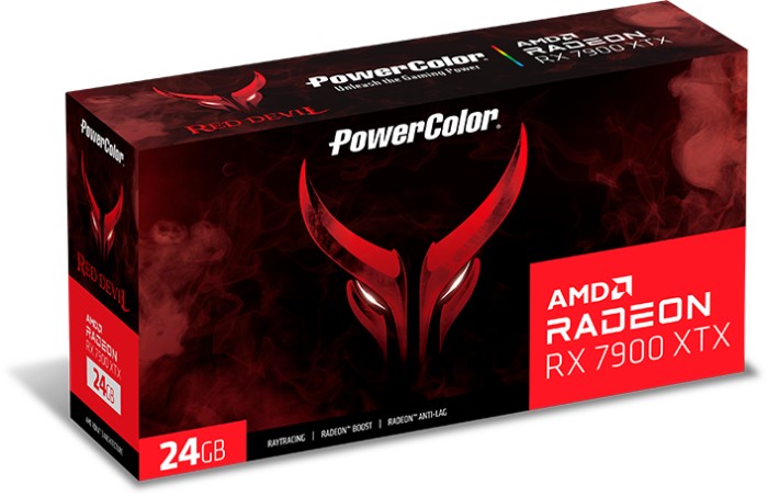 PowerColor Radeon RX 7900 XTX Red Devil, 24GB GDDR6, HDMI, 3x DP