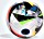 adidas football UEFA EURO 2024 Fussballliebe Foil ball (IN9368)