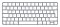 Apple Magic keyboard 2021, srebrny, ES (MK2A3Y/A)