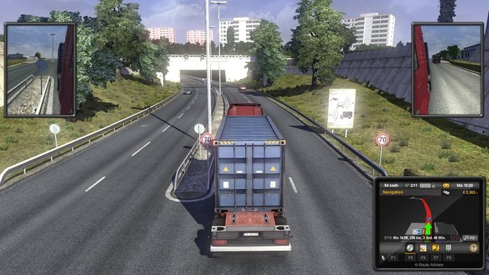 Zusätzliche Tasten – Euro Truck Simulator 2