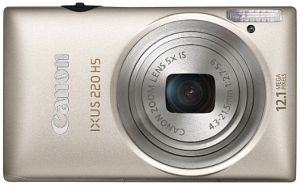 Canon cyfrowy Ixus 220 HS srebrny