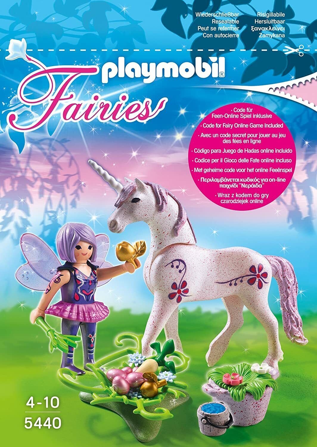 udvande Pløje Retouch playmobil Fairies - Futter-Fee mit Einhorn Morgentau (5440) | Price  Comparison Skinflint UK