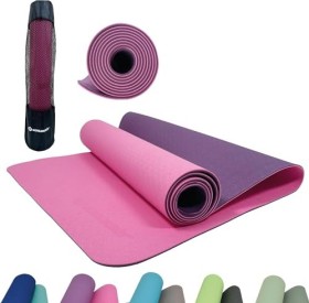 Schildkröt Bicolor Yoga Fitnessmatte violett/pink