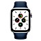 Apple Watch SE (GPS + Cellular) 44mm silber mit Sportarmband abyssblau Vorschaubild