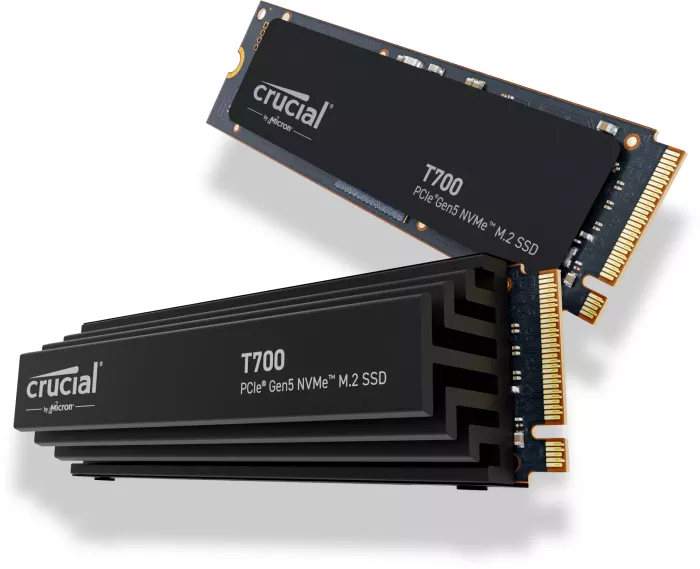 Crucial T700 SSD 2TB, M.2 2280/M-Key/PCIe 5.0 x4
