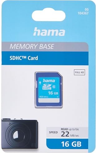 Hama HighSpeed SDHC 16GB, Class 10
