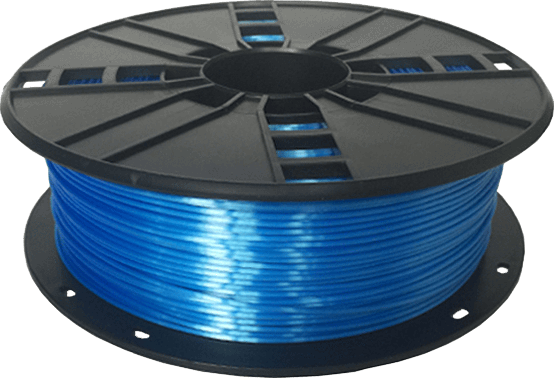 Ampertec by EXPRO Seiden-PLA, blau mit Perlglanz, 1.75mm, 1kg