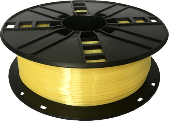 Ampertec by EXPRO Seiden-PLA, gelb mit Perlglanz, 1.75mm, 1kg
