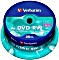 Verbatim DVD-RW 4.7GB, 4x, Cake Box 25 sztuk (43639)