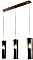 Fabas Luce Sintesi lampa wisząca okrągły szary 3-palnikowy (3480-47-126)