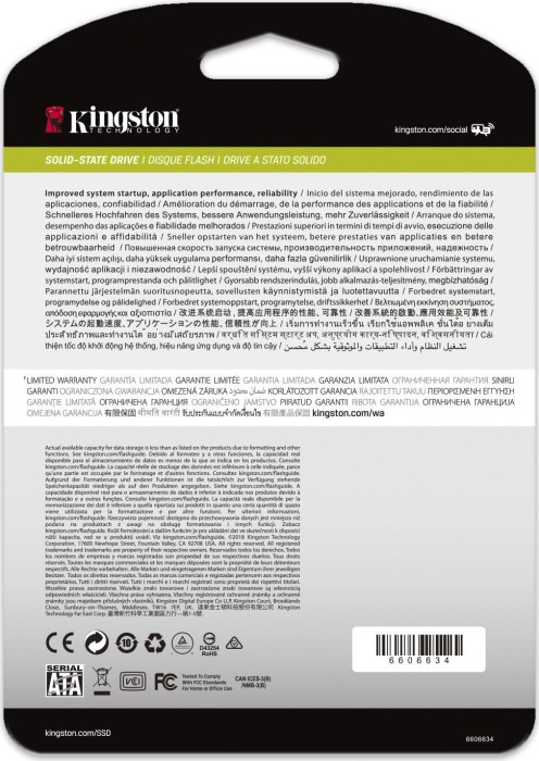 Kingston DC500M Data centralny Series Mixed-Use SSD - 1.3DWPD 1.92TB, SED, 2.5"/SATA 6Gb/s