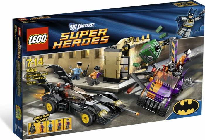 LEGO DC Universe Super Heroes - Pościg za człowiekiem Dwie Twarze