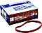 Alco elastic band, 100x5mm 50g red (76749)