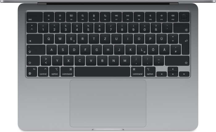 Apple MacBook Air 13", Space Gray, M3 - 8 Core CPU / 8 Core GPU, 8GB RAM, 256GB SSD, DE
