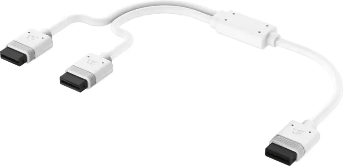 Corsair iCUE LINK przewód, Y-splitter, 600mm, biały