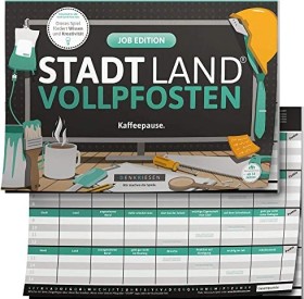 Stadt Land Vollpfosten - Job Edition - "Kaffeepause"