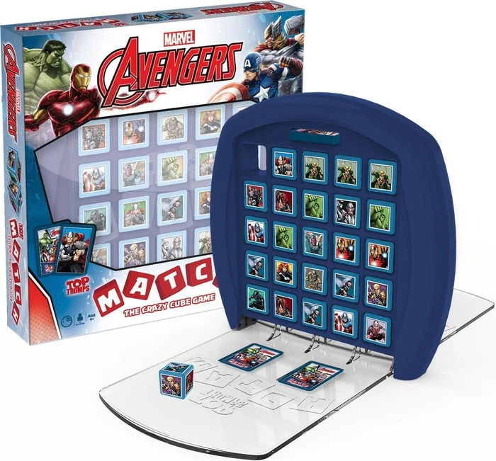 WINNING MOVES - TOP TRUMPS BATTLE MAT MARVEL CINEMATIC UNIVERSE- Gioco da tavolo - Gioco da tavolo - Versione italiana