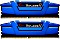 G.Skill RipJaws V blau DIMM Kit 16GB, DDR4-2400, CL15-15-15-35 (F4-2400C15D-16GVB)
