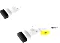 Corsair iCUE LINK Kabel, gerade, 100mm, weiß, 2er-Pack (CL-9011129-WW)