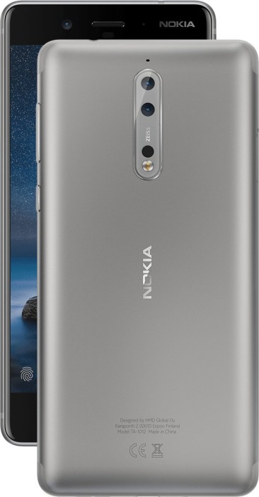 Nokia 8 Single-SIM 64GB silber