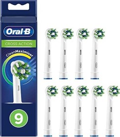 Oral-B CrossAction CleanMaximiser weiß 3+3+3 Ersatzbürste, 9 Stück