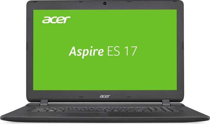 Acer Aspire ES1-732-C671 schwarz, Celeron N3350, 4GB RAM, 1TB HDD, DE