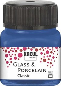 Kreul Glass & Porcelain Classic 20ml, kobaltblau
