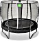 Exit Toys Allure Premium trampolina z siatk&#261; bezpiecze&#324;stwa czarny 305cm (08.60.10.10)