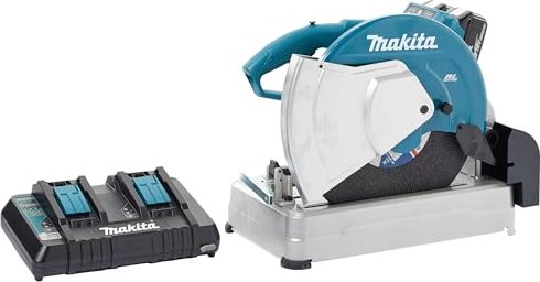 Makita DLW140PT2 rechargeable battery-cut-off saw incl. 2 Batteries 5.0Ah