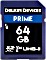 Delkin Prime 1900X R300/W100 SDXC 64GB, UHS-II U3, Class 10 (DDSDB190064G)