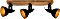 Briloner Barnim lampa sufitowa czarny 3-palnikowy (2901-035)