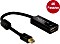 DeLOCK Mini DisplayPort 1.2 [Stecker]/HDMI [Buchse] Adapterkabel, passiv, schwarz (62613)