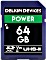 Delkin Power 2000X R300/W250 SDXC 64GB, UHS-II U3, Class 10 (DDSDG200064G)