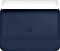 Apple MacBook Air / MacBook Pro 13.3" Lederhülle, Midnight Blue Vorschaubild