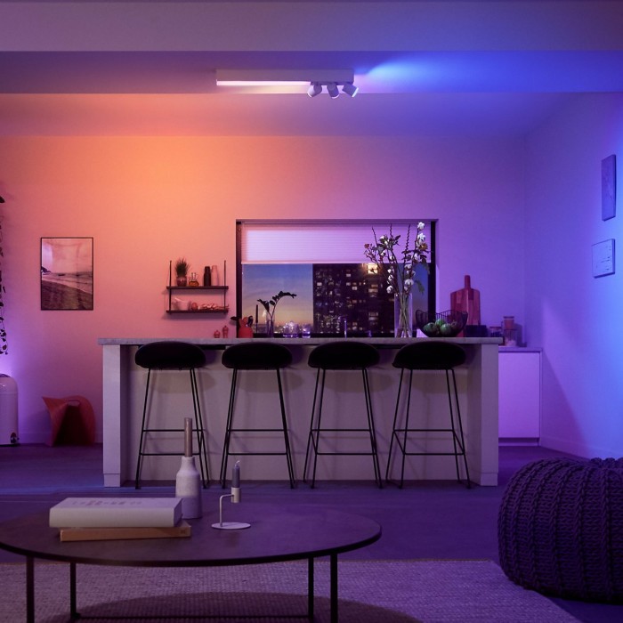 Philips Hue White and Color Ambiance Centris 3 Spot 4-flammig weiß