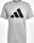 adidas Train Essentials Feelready Logo Shirt kurzarm medium grey heather/black (Herren) (IB8276)
