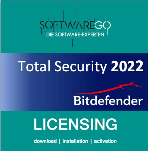 BitDefender Total Security 2022, 10 User, 1 Jahr, ESD (deutsch) (Multi-Device)