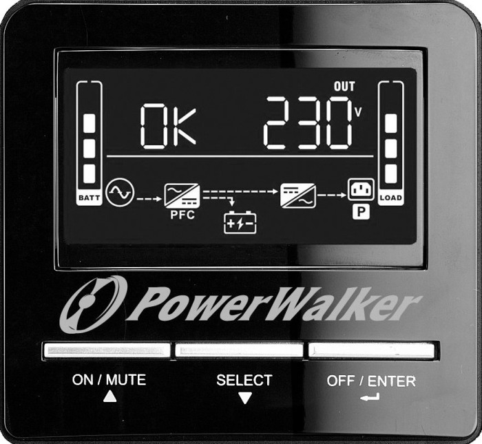 BlueWalker PowerWalker VI 2000 CW IEC, 8x C13, USB/port szeregowy