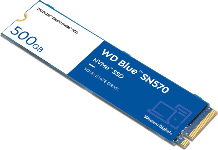 Western Digital WD Blue SN570 NVMe SSD 500GB, M.2