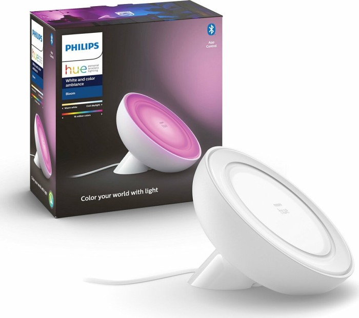 Philips Hue White and Color Ambiance Bloom weiß