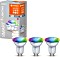 Osram Ledvance SMART+ WiFi Multicolor Spot 50 45° 4.9W GU10, 3er-Pack (486058)
