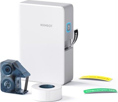 Niimbot B18 Wireless Label Printer, biały